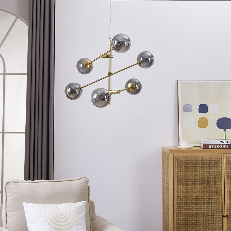 6-light modern chandelier-2