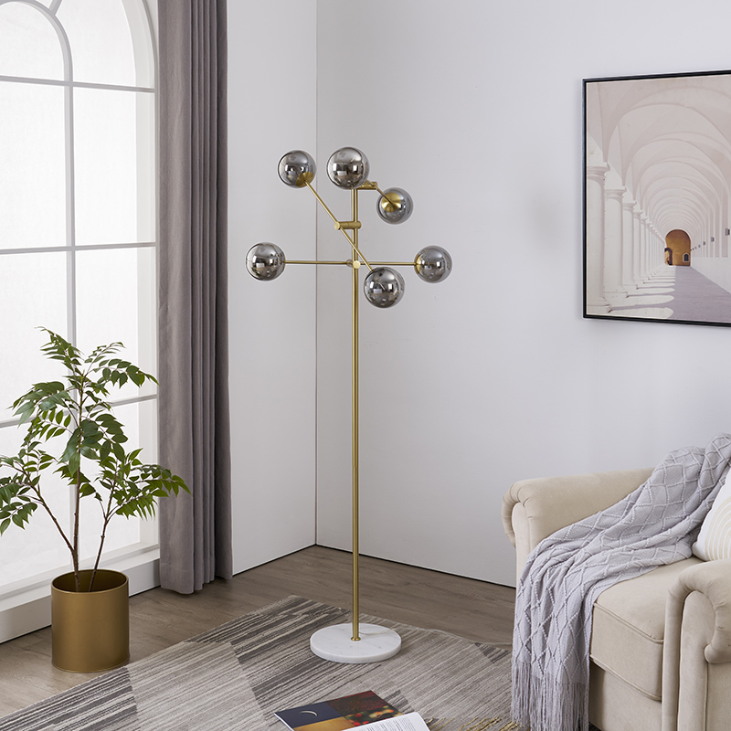 multi head floor lamp-3