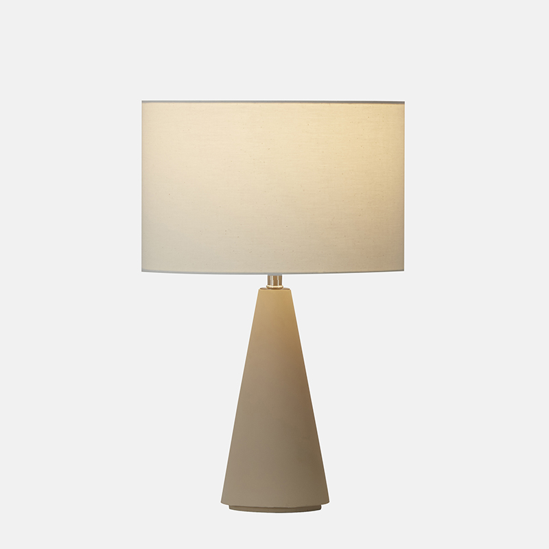 Conical Cement Table Lamp-1