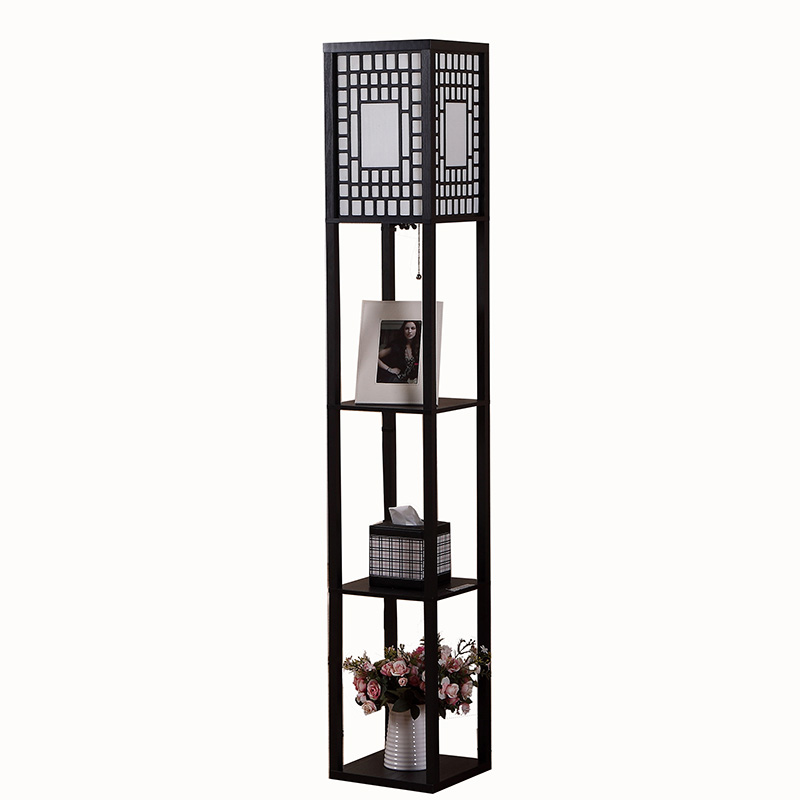 Floor Lamp With Shelves Wood Shelf Goodly Floor Lamp With Shelves Wood Shelf Goodly