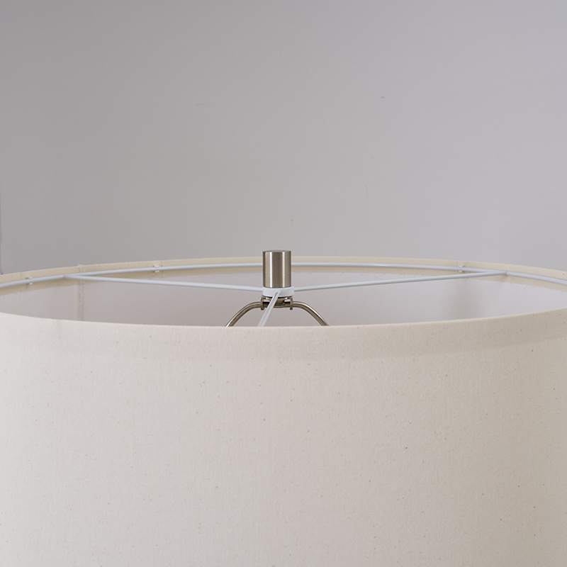 Solid Wood Base Floor Lamp-8