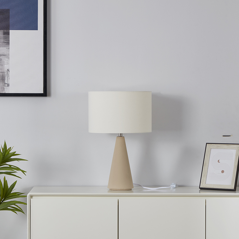 Conical Cement Table Lamp-2