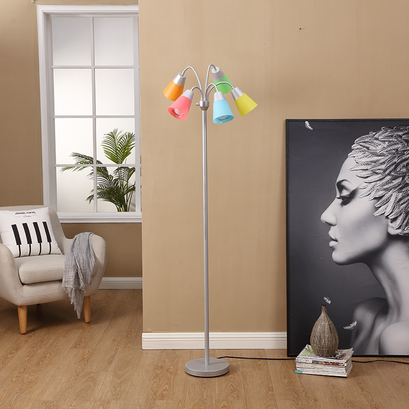 5-head floor lamp-10