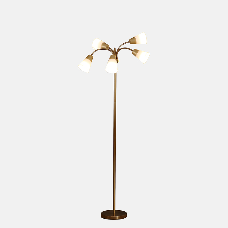 5-head floor lamp-1