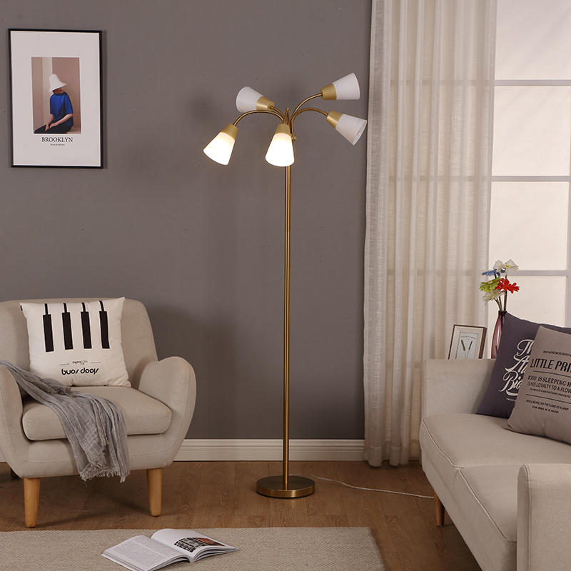 5-head floor lamp-4