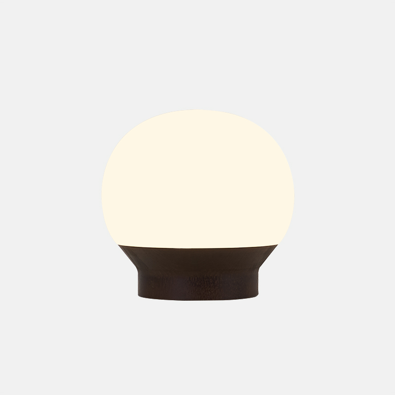 Solid wood LED lamp-1