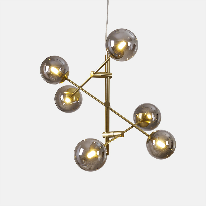 6-light modern chandelier-1