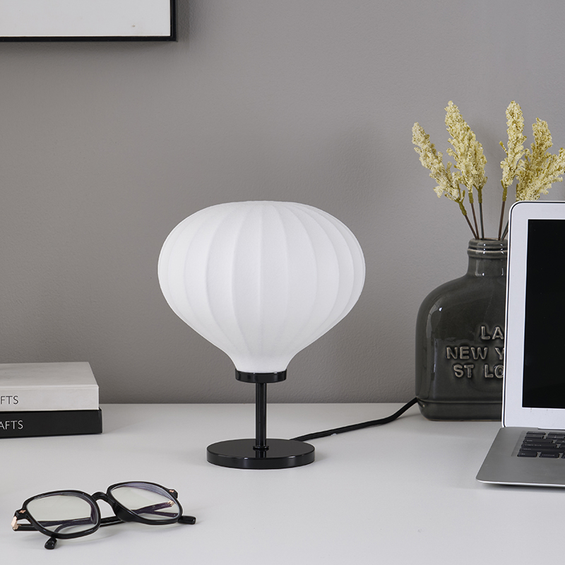 Cocoon Resin Table Lamp-2