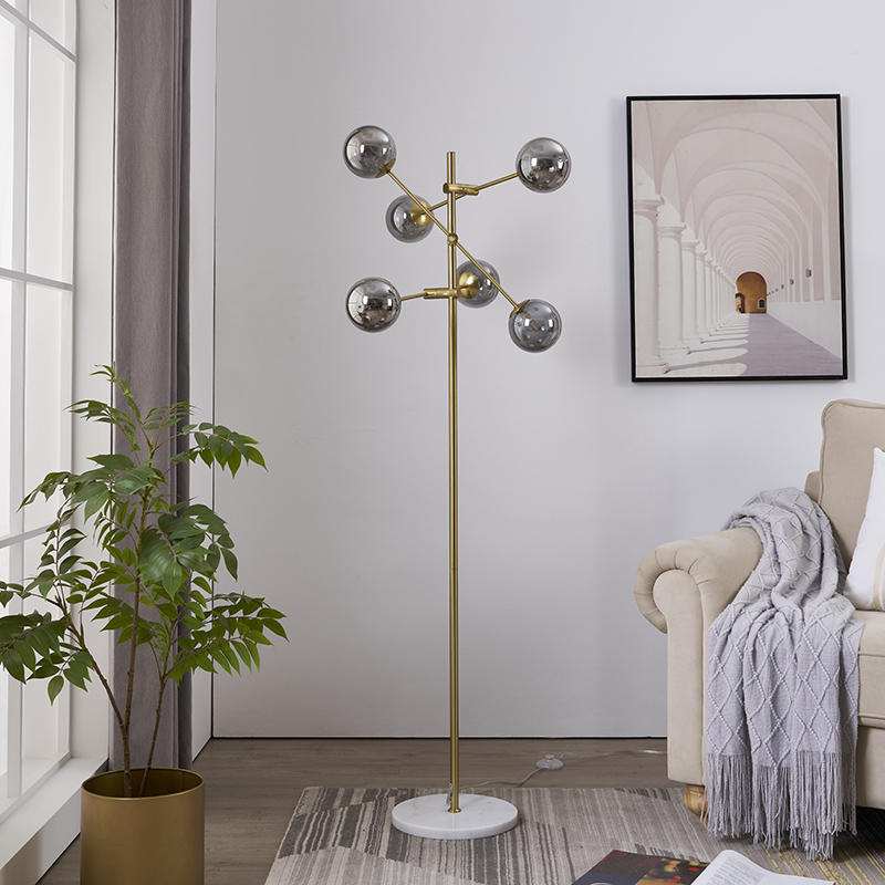 multi head floor lamp-2