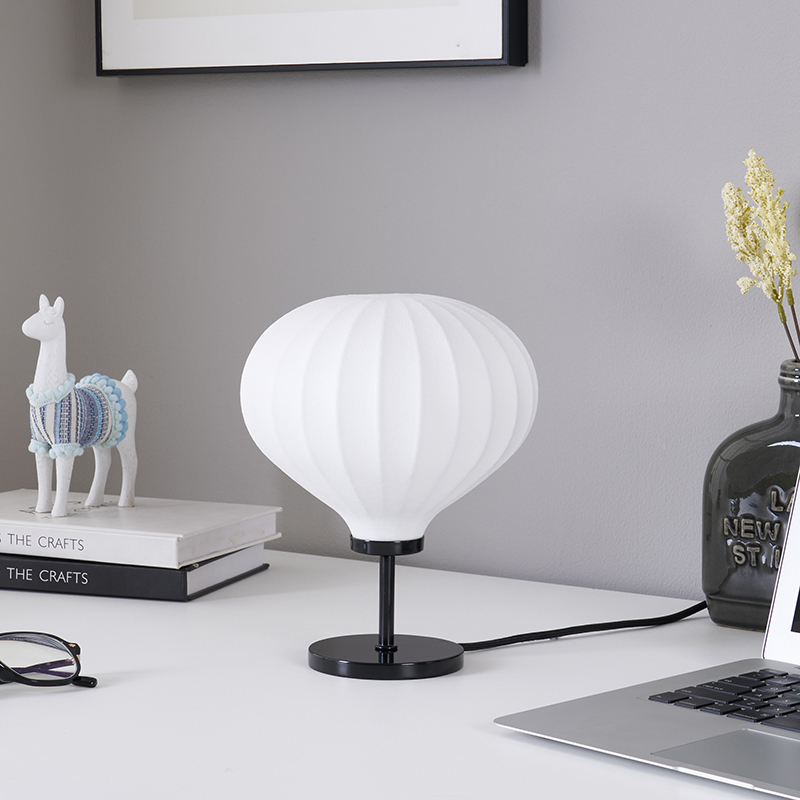 Cocoon Resin Table Lamp-3