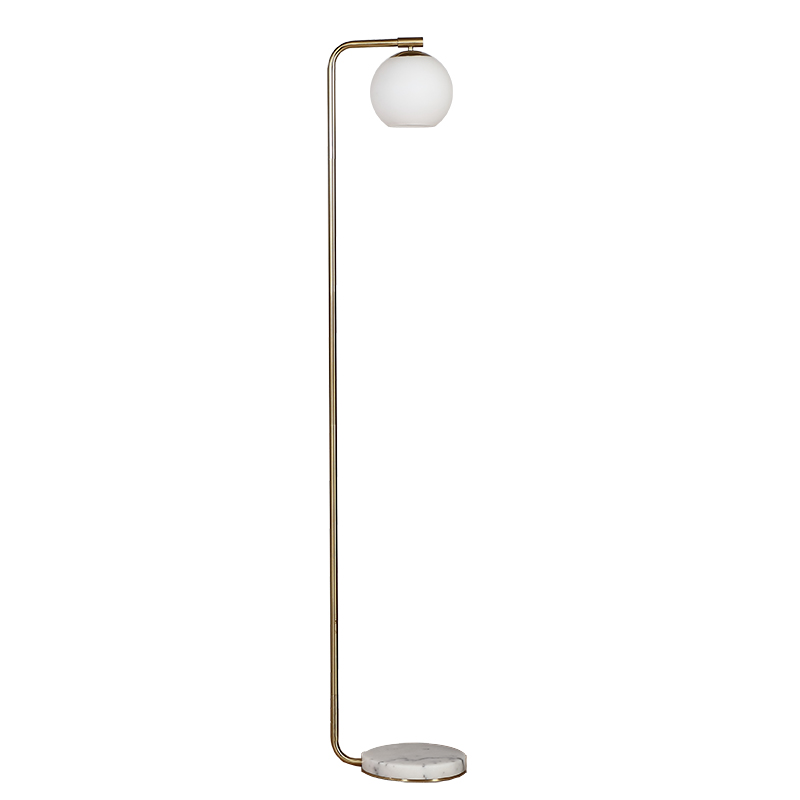 Antique Gold Floor Lamp-1