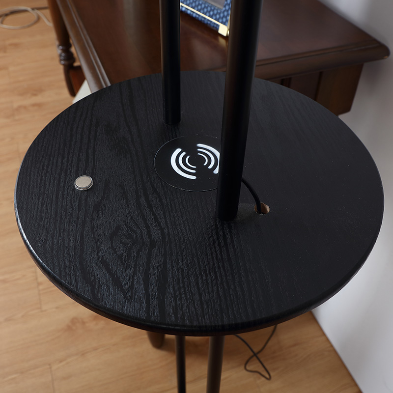 Black Metal Floor Lamp-11