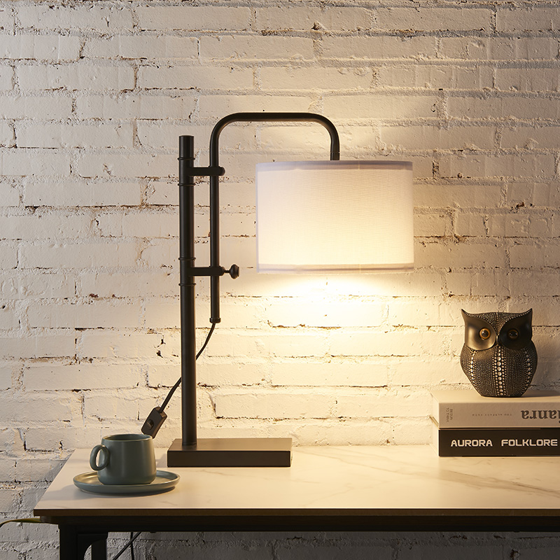 Black Metal Lamp Table-5