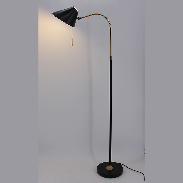 Black and Gold Floor Lamp-2