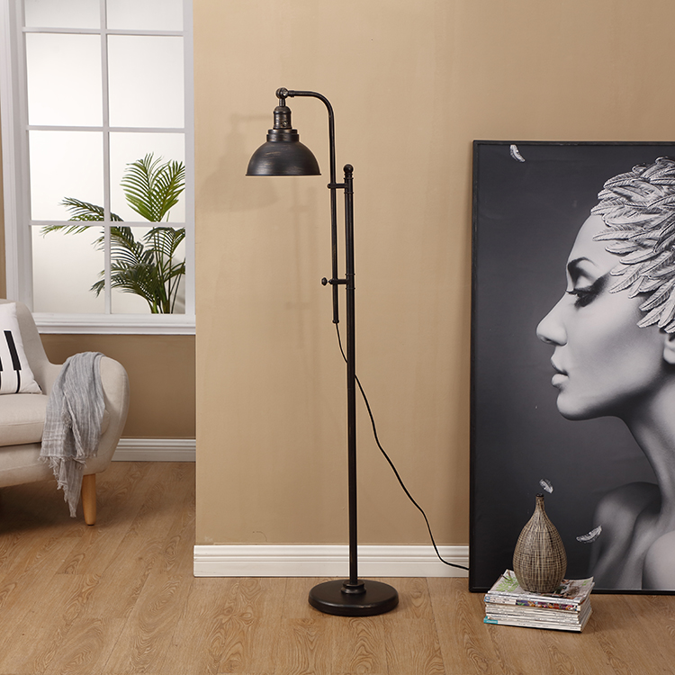 Black and Gold Floor Lamp 4