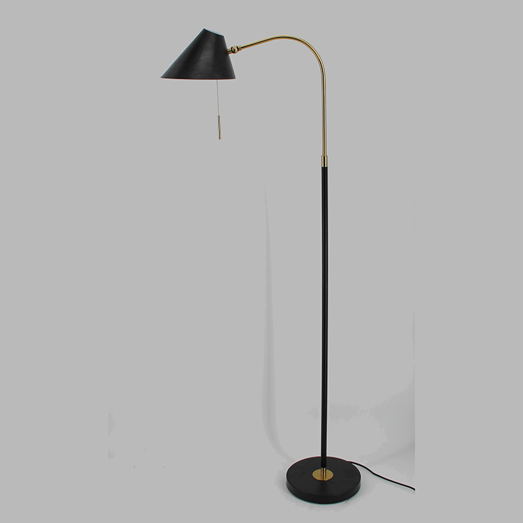 Black and Gold Floor Lamp-4