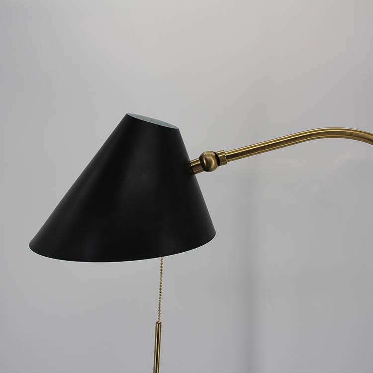 Black and Gold Floor Lamp-6