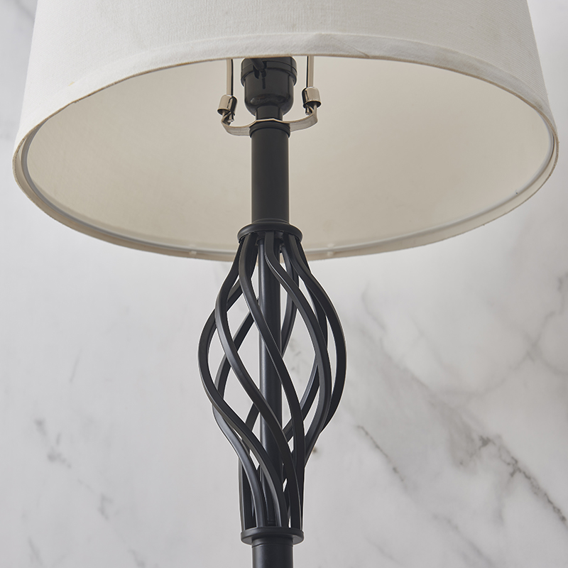 Classic Black Metal Floor Lamp-7