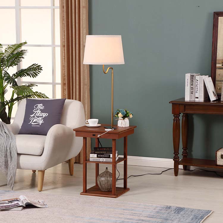 End Table Lamp-white3