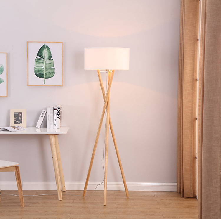 Euro Style Collection  Tripod Floor Lamp 2