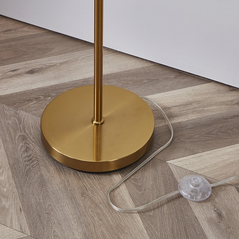 Fabric shade floor lamp-7