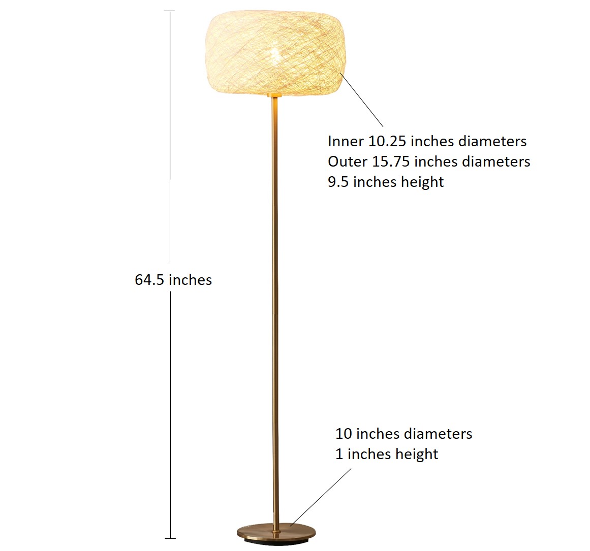 Floor Lamps Brass-2