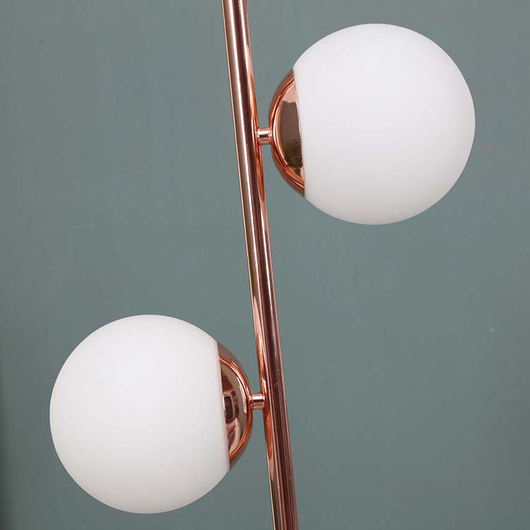 Glass Globe Lamp with Two  Lights details 1