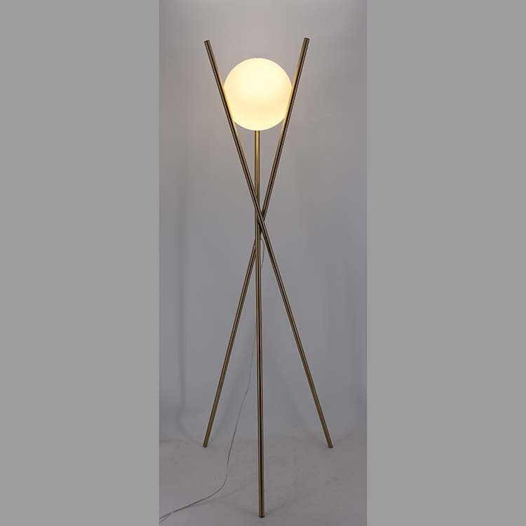 Gold Tripod Floor Lamp-3