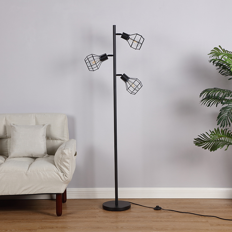 Industrial Tree Floor Lamp-2