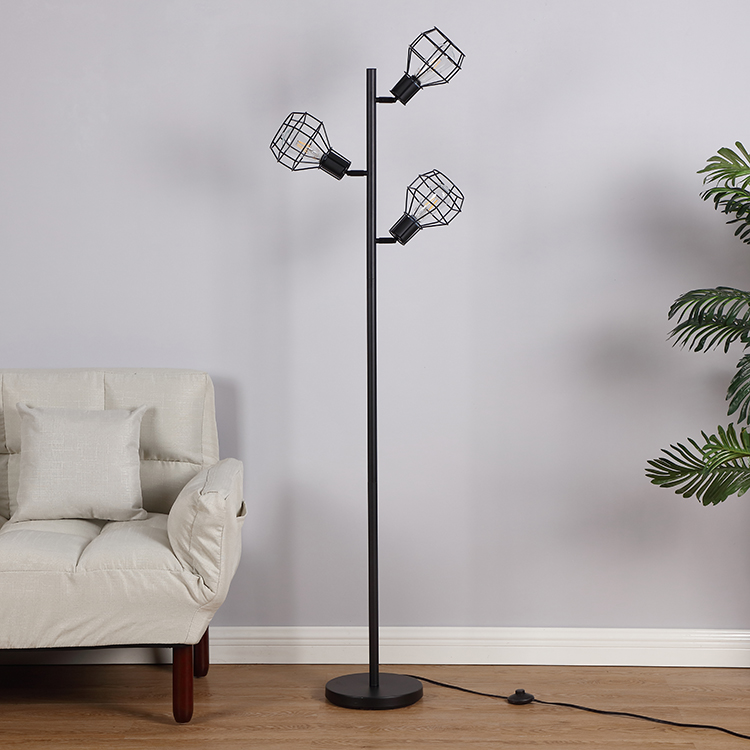 Industrial Tree Floor Lamp-3