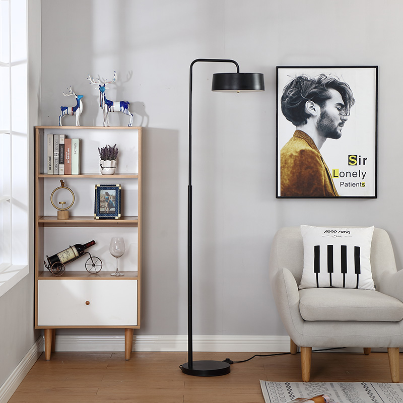 Metal Arc Floor Lamp-3