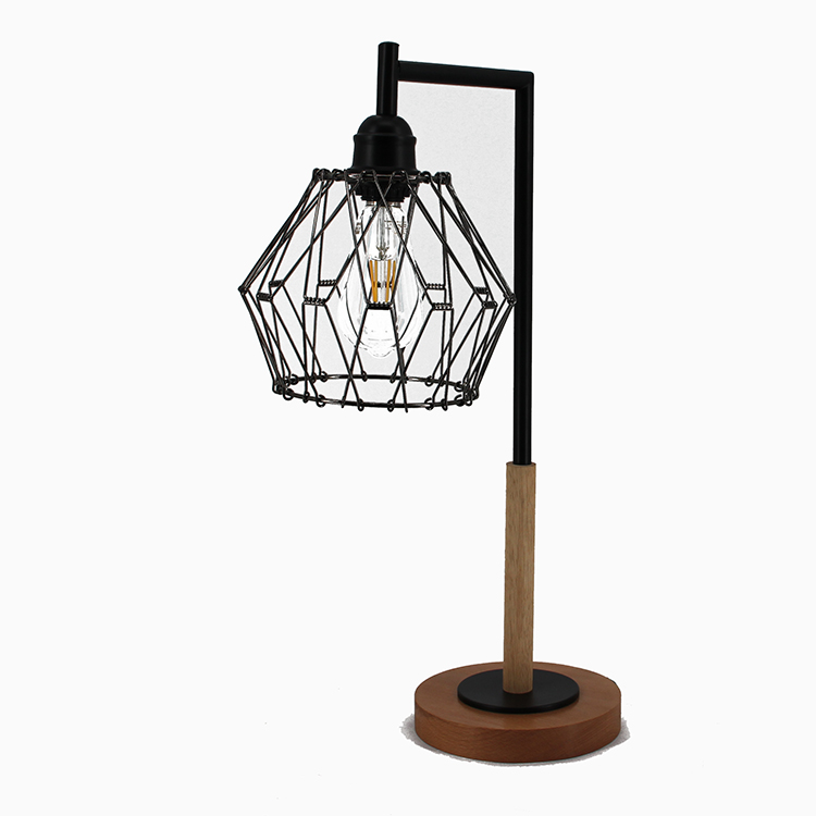 Metal Cage Table Lamp-1