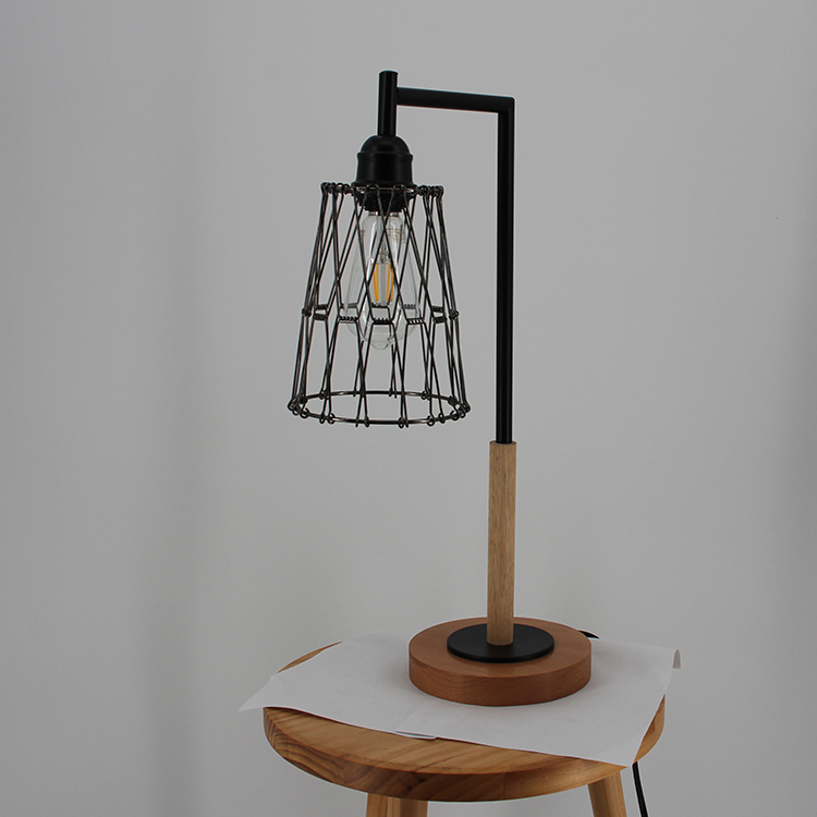 Metal Cage Table Lamp-2