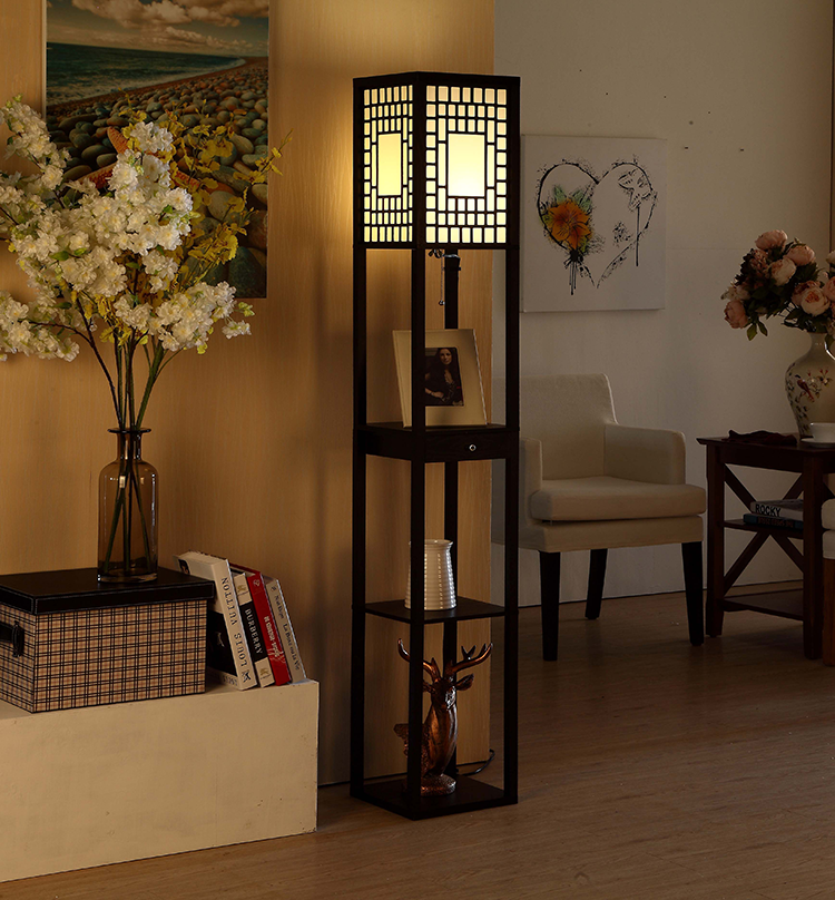 Lampadaire Etagere Moderne 2