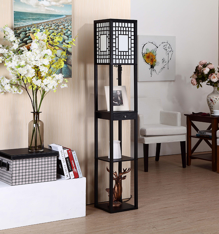 Lampadaire Etagere Moderne 3