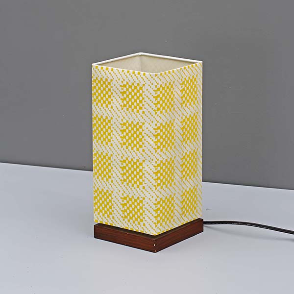 Modern Nightstand Lamp with Square screen nice Fabric Lamp Shade 2