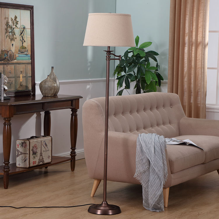 Oil Rubbed Bronze,Swing Arm Floor Lamp 1