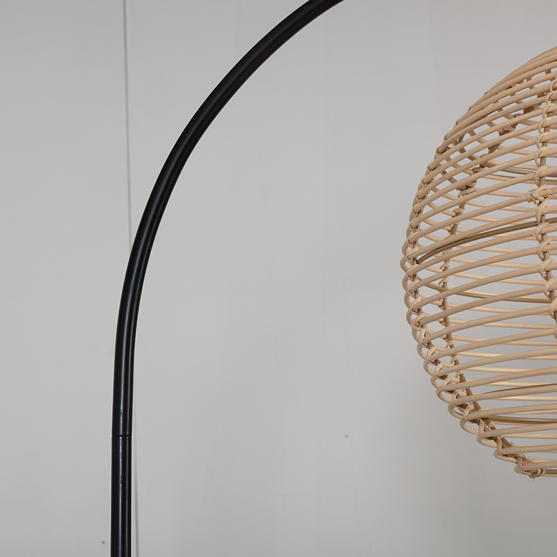 Rattan Floor Lamp-6