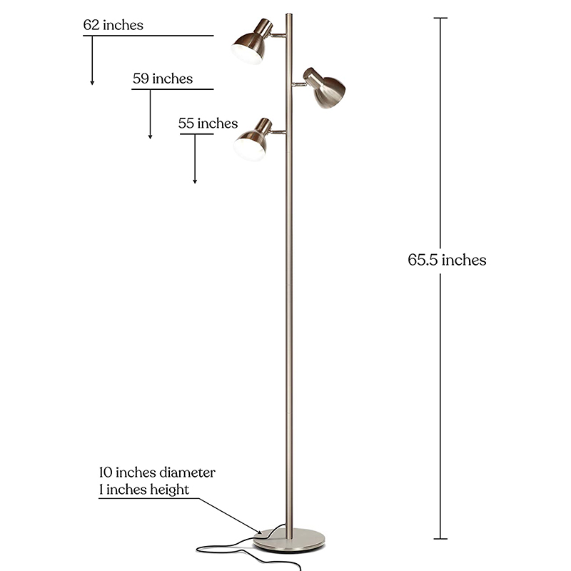 Silver Standing Lamp-2