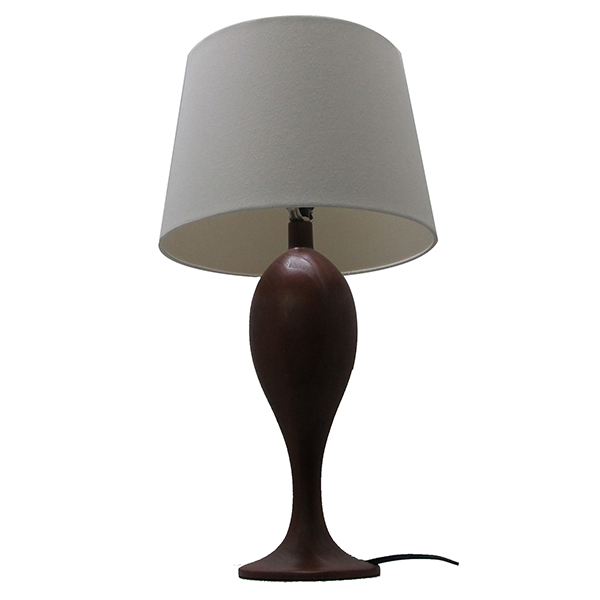 Solid Vintage Table Lamp Base,Industrial Wooden Desk Lamps 1
