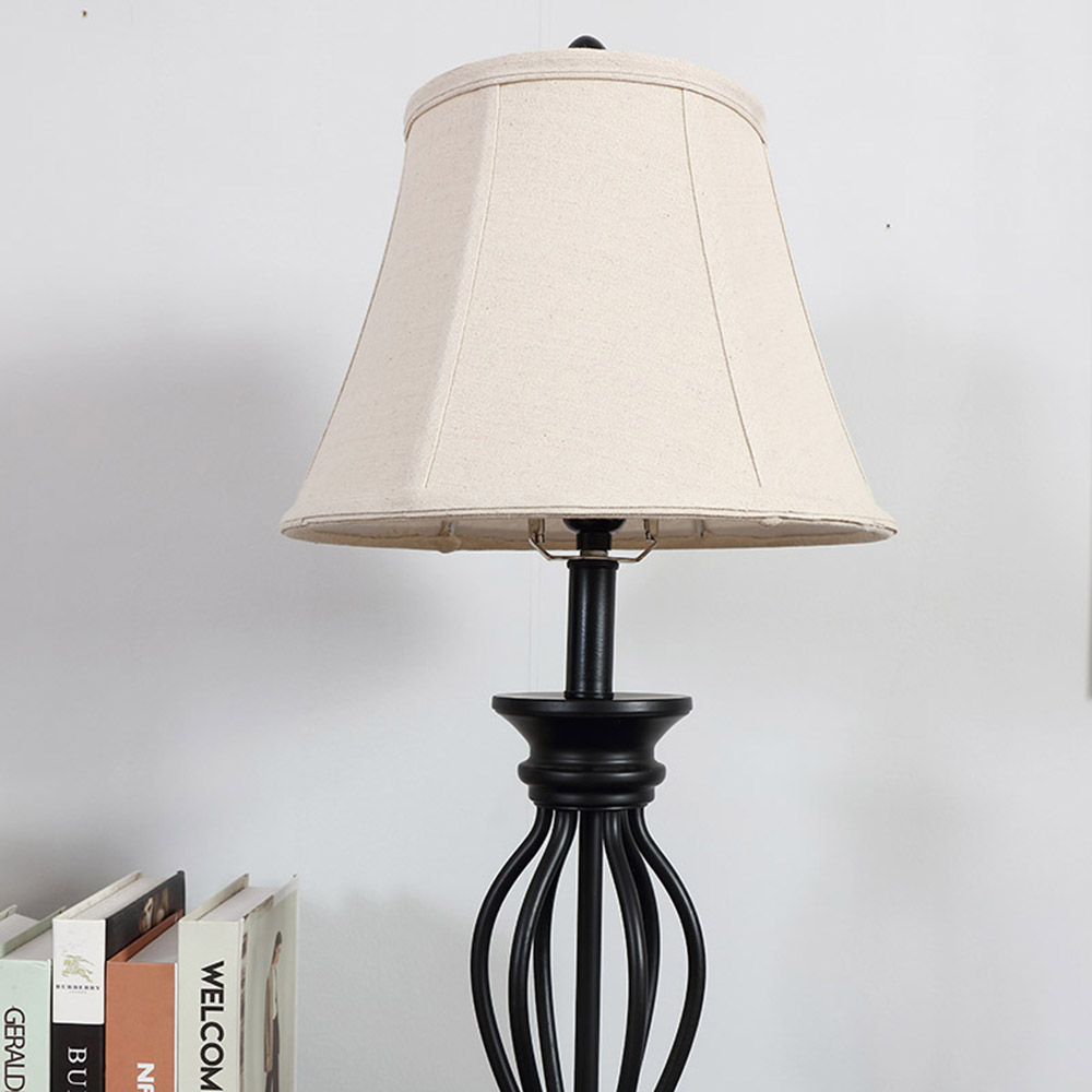 Table Lamp Wood Base-6