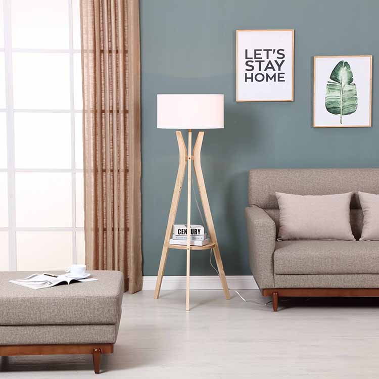 Tripod Storage Floor Lamp 3