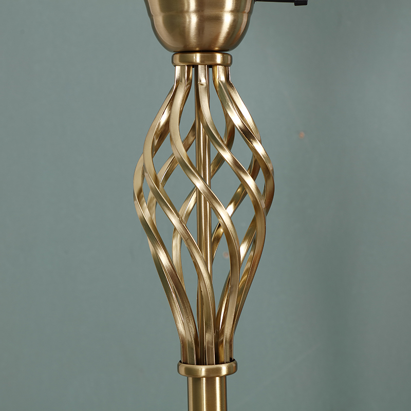 Vintage Gold Floor Lamp-8