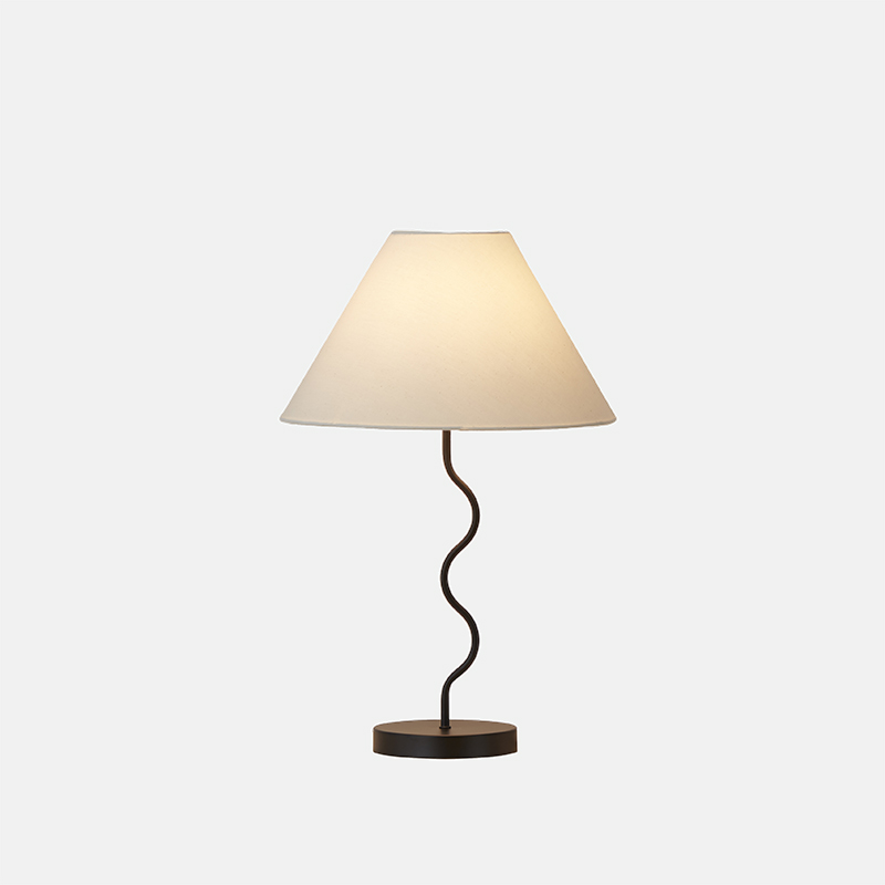 arched metal table lamp-1