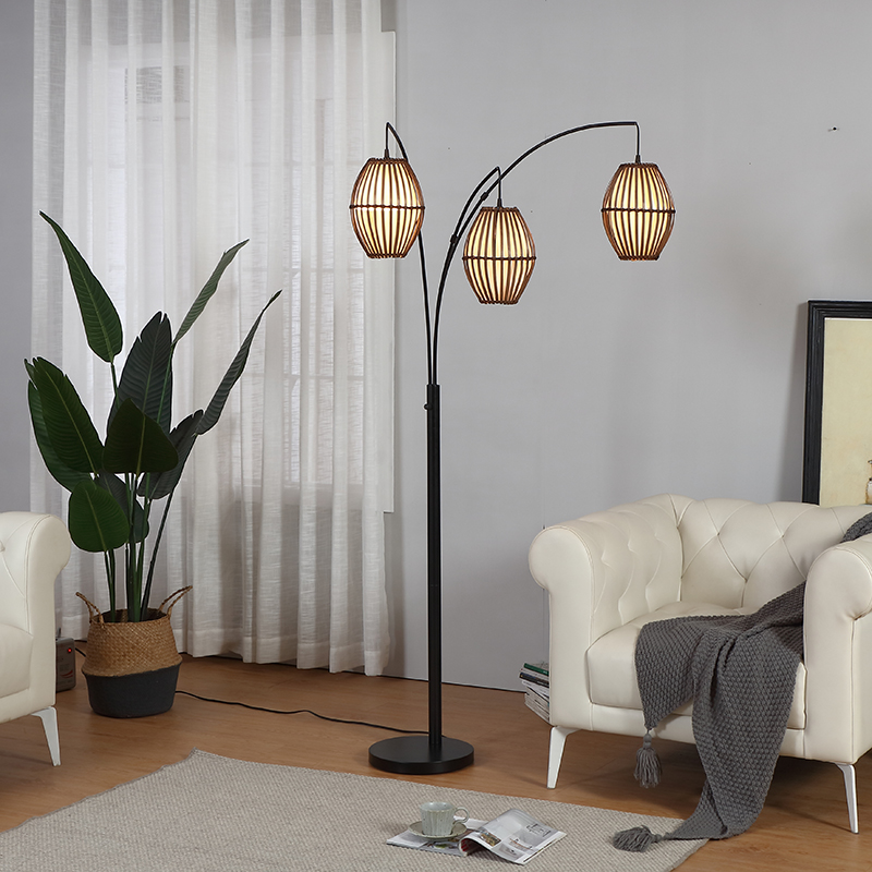 arc metal floor lamp-3