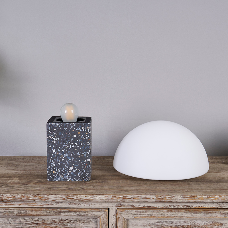 Mushroom glass table lamp-8