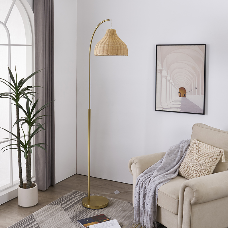 rattan floor lamp-3