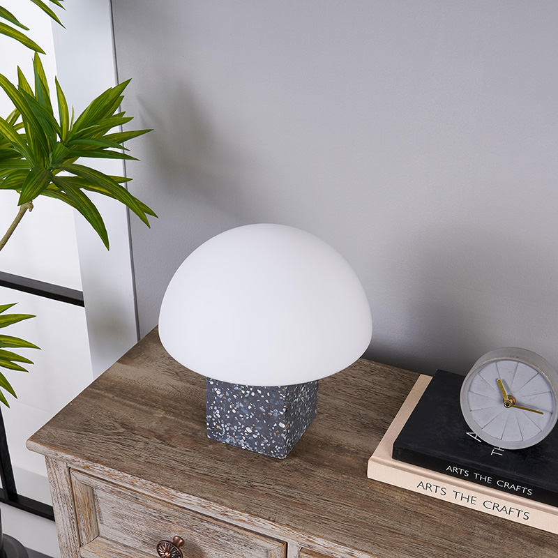 Mushroom glass table lamp-7