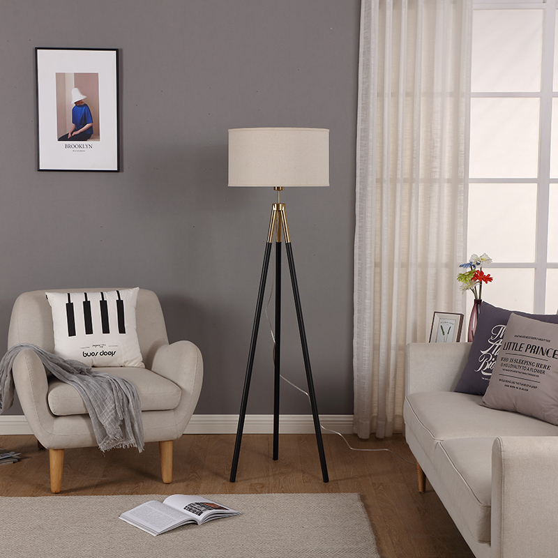 black gold floor lamp-2