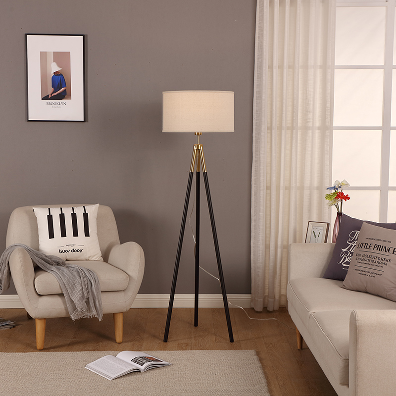 black gold floor lamp-3